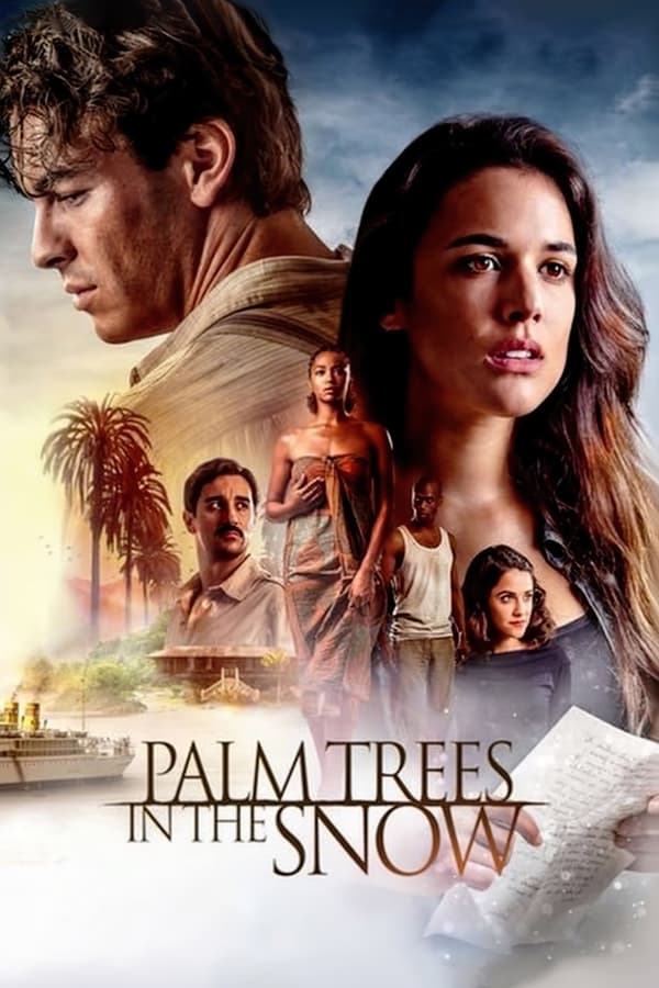 درختان نخل در برف فیلم