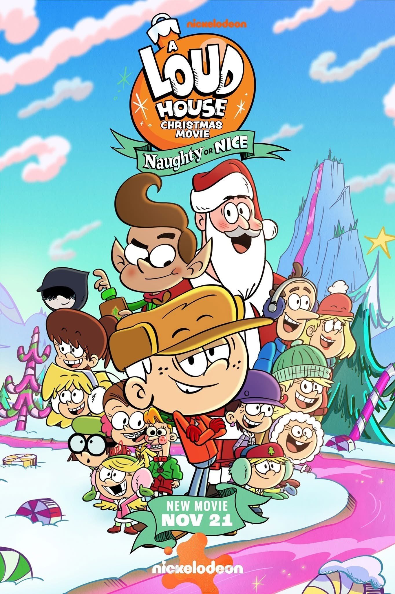 A Loud House Christmas Movie: Naughty or Nice فیلم