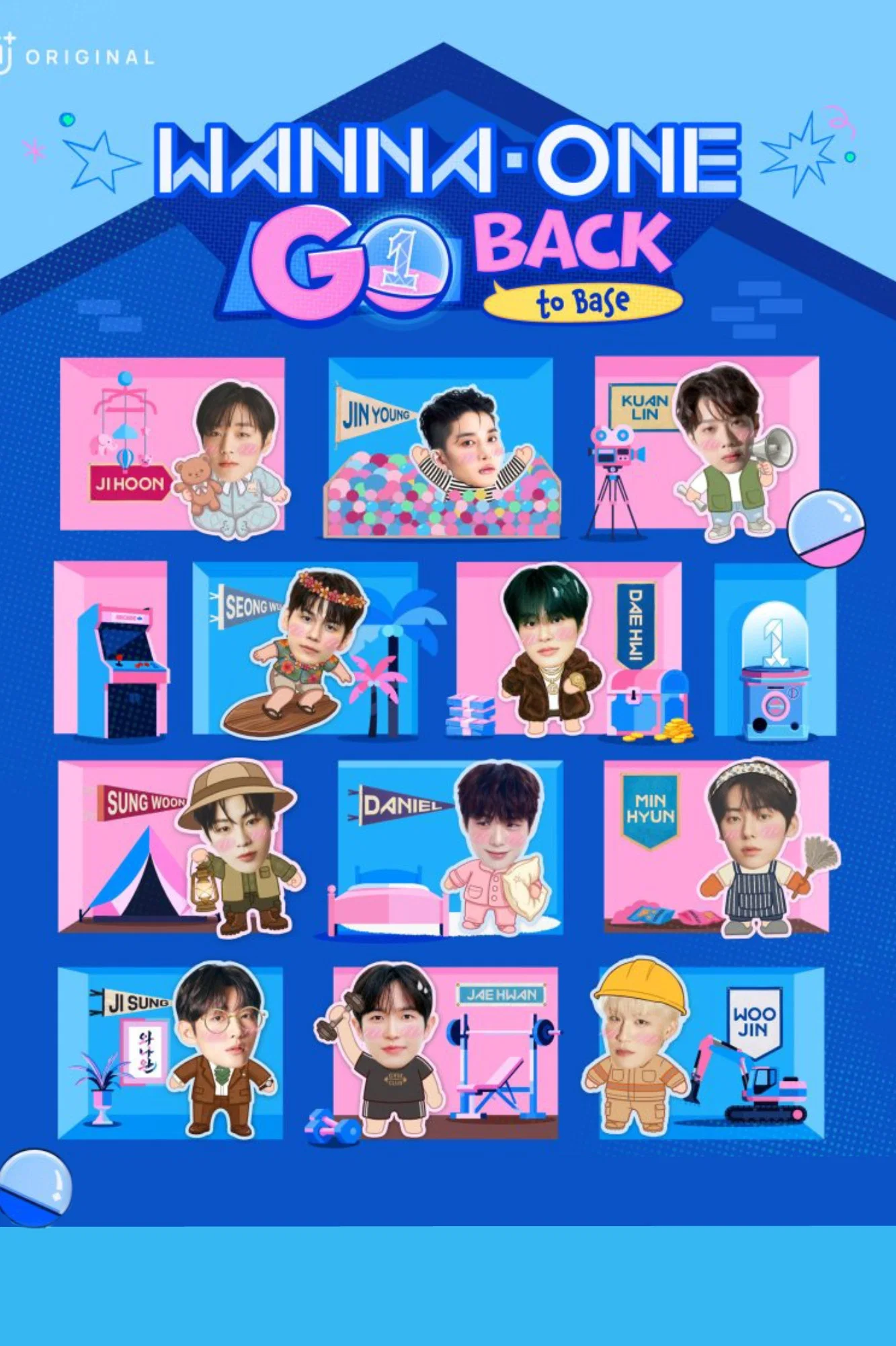 Wanna One Go: Back to Base سریال
