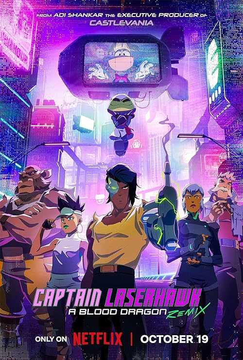 Captain Laserhawk: A Remix of Dragon's Blood سریال